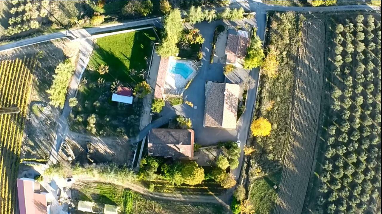Domaine De Charoussas Le Mas De Mon Pere Lagorce  Exterior photo
